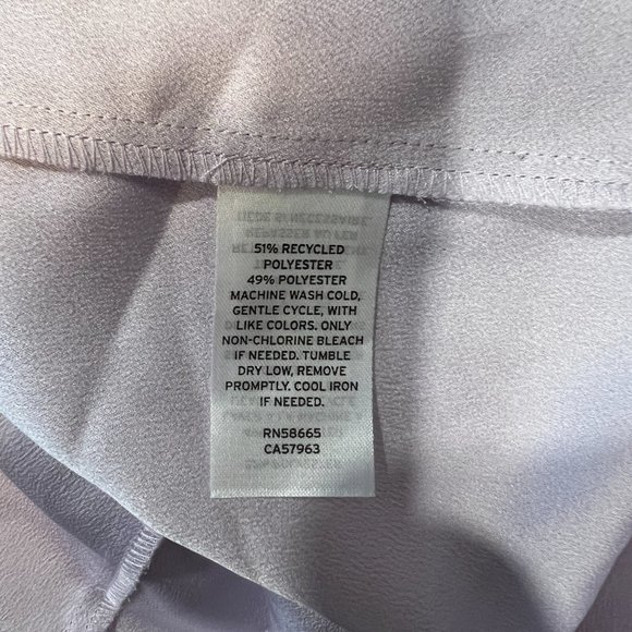 NWOT NORDSTROM V-Neck Tank‎ Top in Purple Petal (S) - Picture 7 of 8